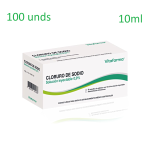suero vitafarma caja 100 unidades 10ml